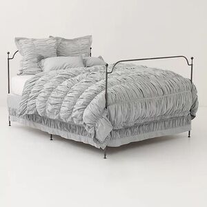 Anthropologie Cirrus Duvet Cover and Shams